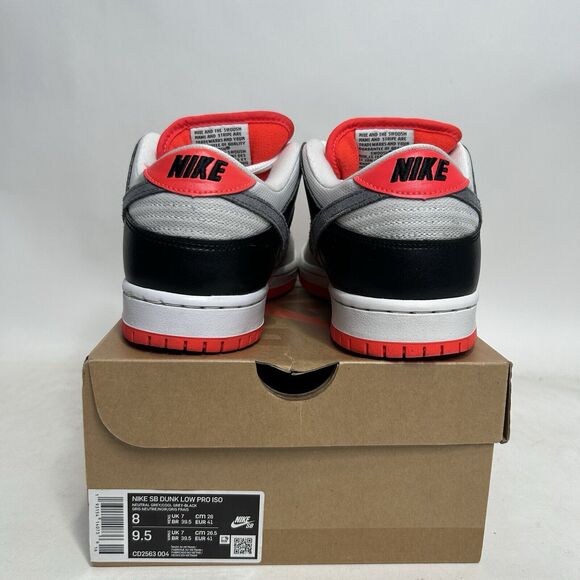 Nike SB Dunk Low Pro Iso Orange Label “Infrared AM90” 2024 - Picture 5 of 8